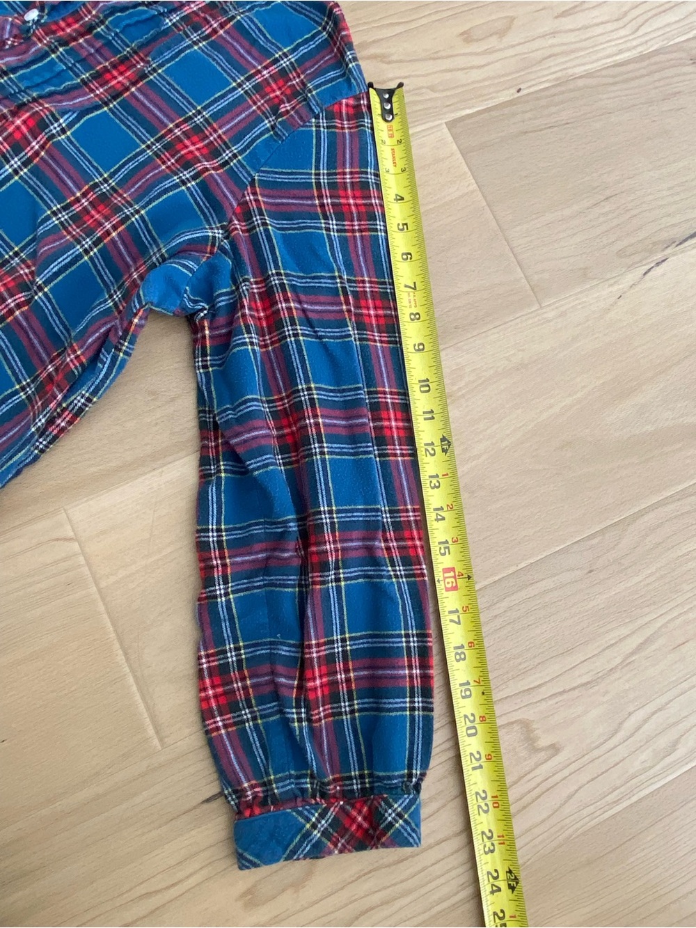 L.L.Bean Women’s XL Petite Flannel Nightgown Plaid - Picture 8 of 8